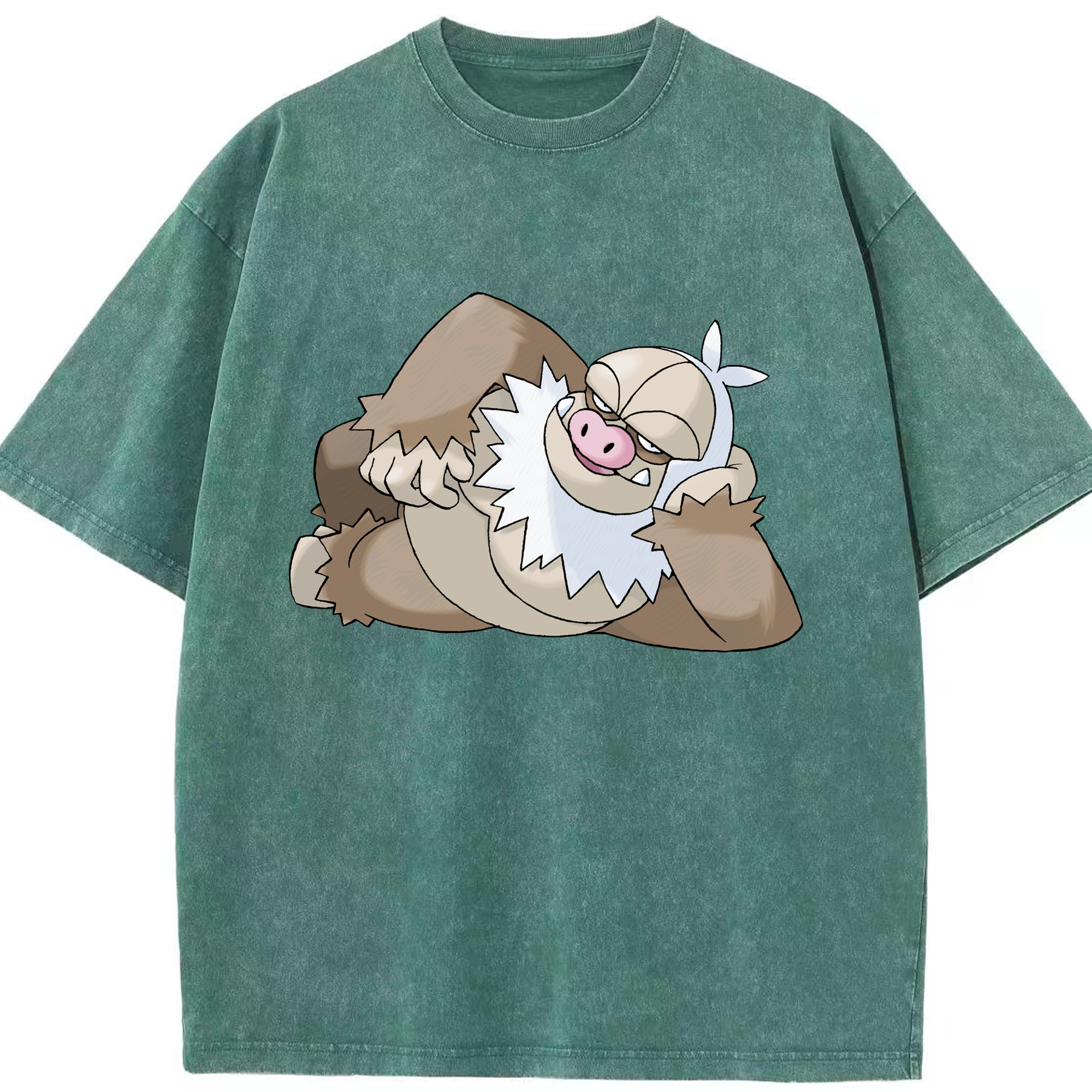 （画像用） ポケットモンスター Pokémon 綿100% ヴィンテージ風 半袖Tシャツ（フロントプリント）